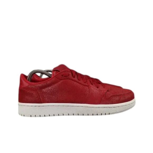 Jordan 1 Retro Low Sneakers Womens 8 Nike Air Shoes NS Leather Gym Red Lifestyle - Picture 1 of 14